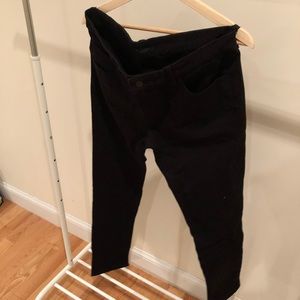 Uniqlo black skinny jeans